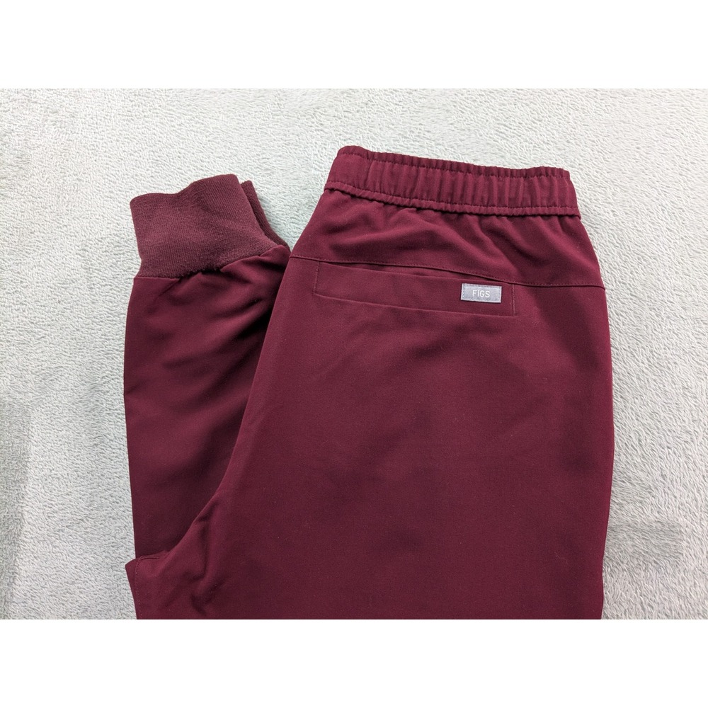 Figs Technical Collection Burgundy Scrub Jogger Pants Mens Medium MXXSW2004